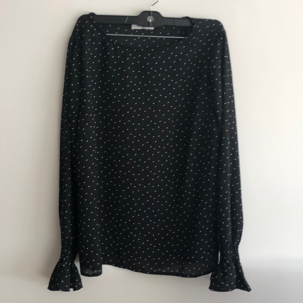 NWOT Polka dot blouse
